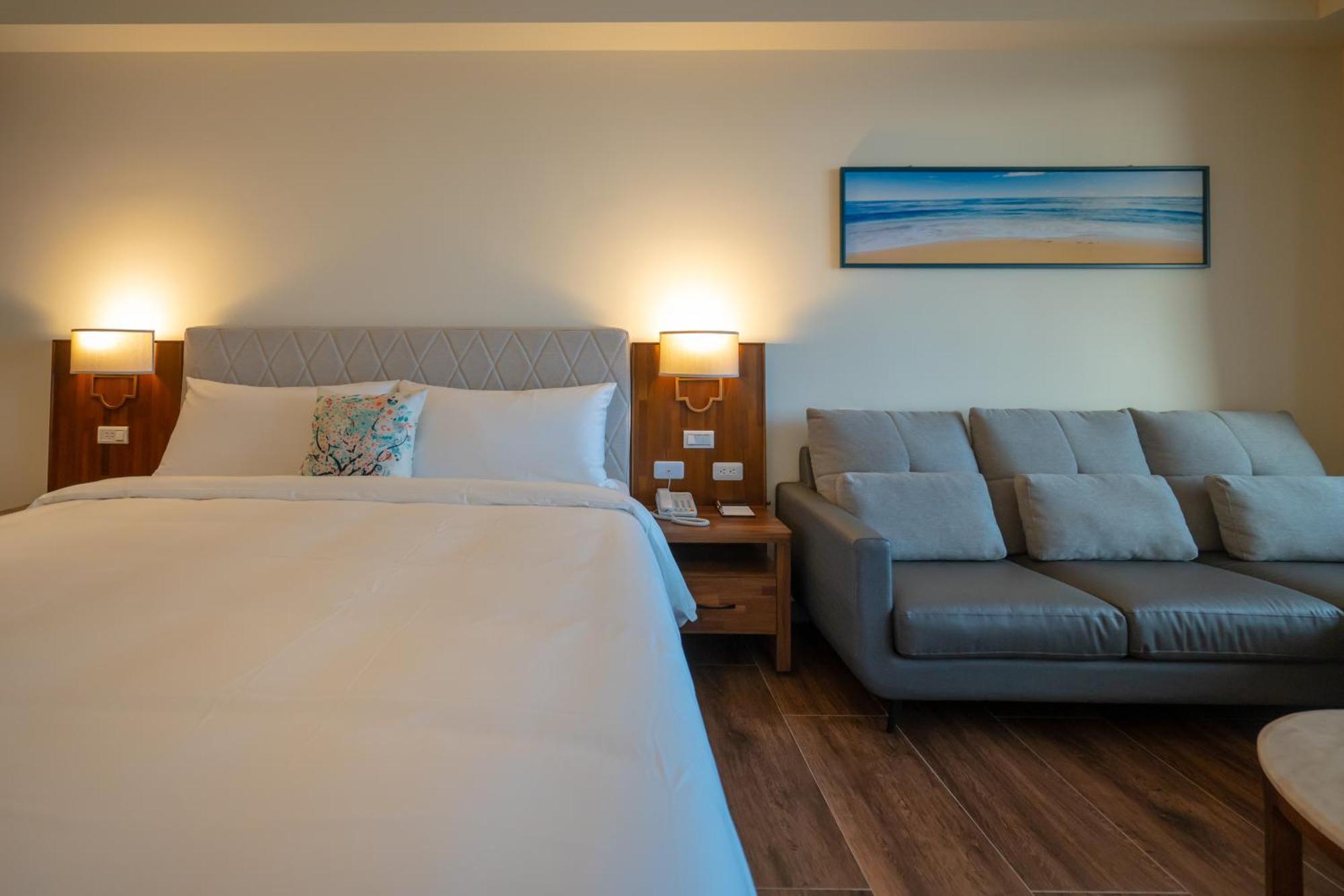 รีแล็กชัวรี บีช เฮาส์ Apartment หนานวาน ห้อง รูปภาพ