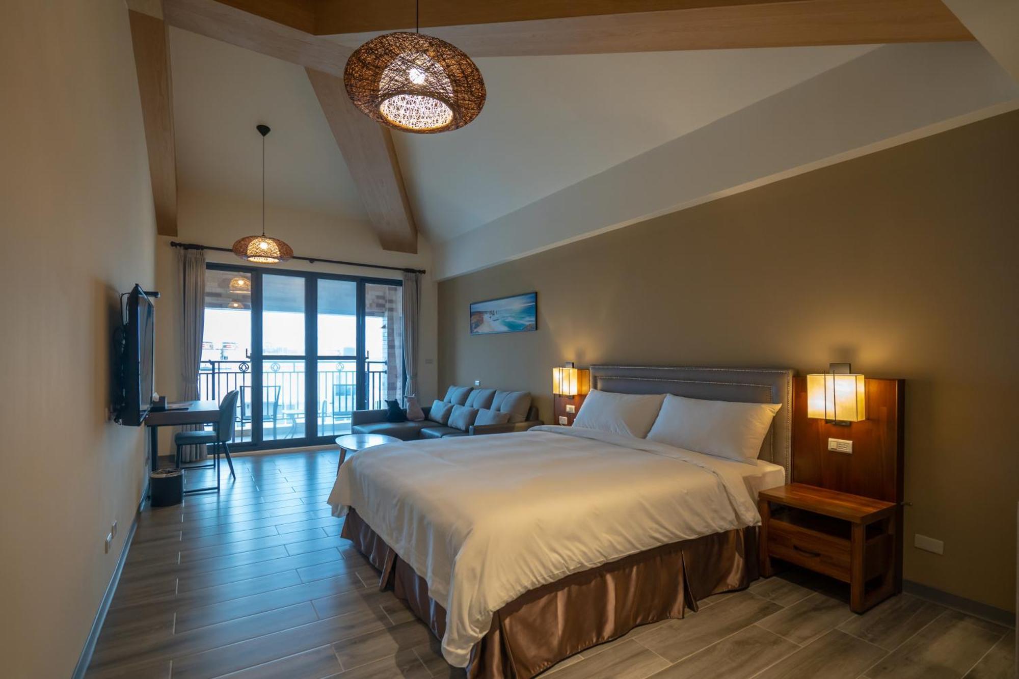 รีแล็กชัวรี บีช เฮาส์ Apartment หนานวาน ห้อง รูปภาพ