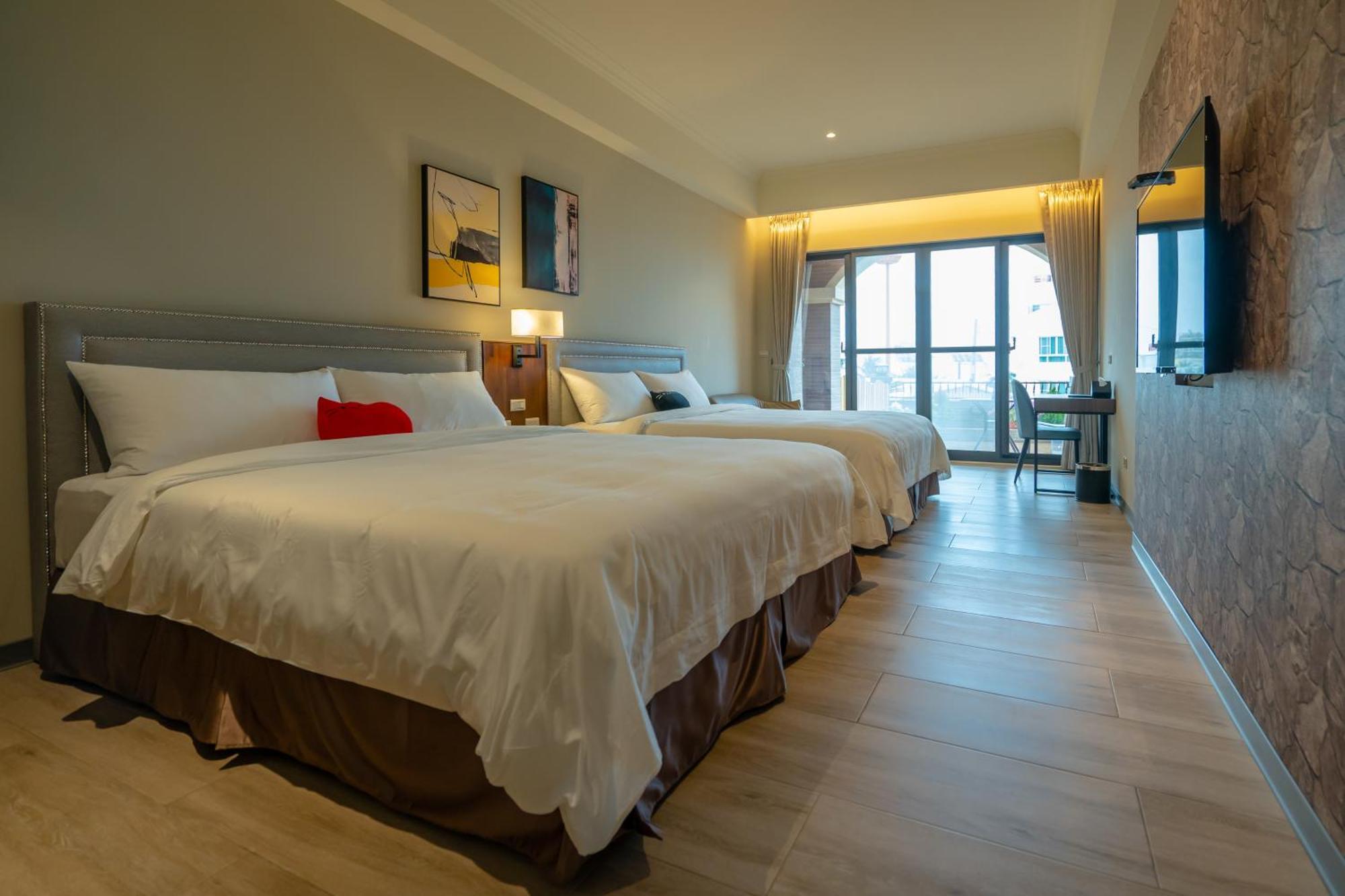รีแล็กชัวรี บีช เฮาส์ Apartment หนานวาน ห้อง รูปภาพ
